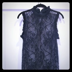 sleeveless lace top by Who What Where for Target.